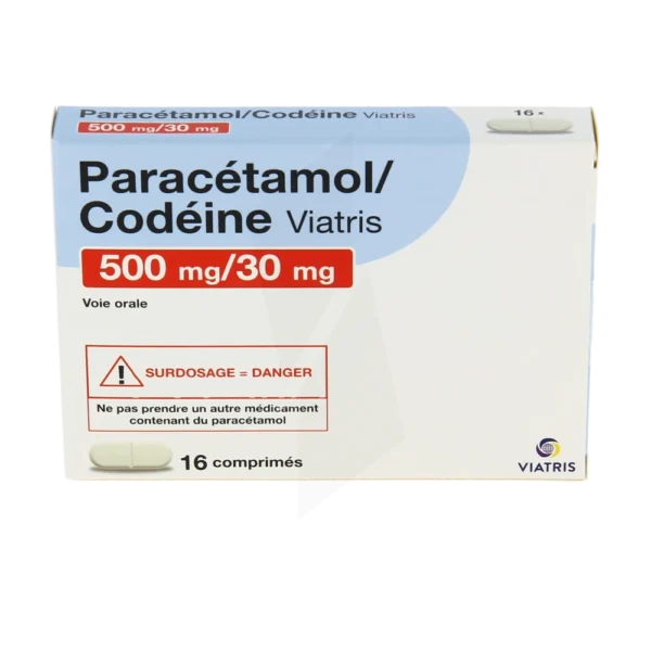 Codeine 30/500mg 60tab
